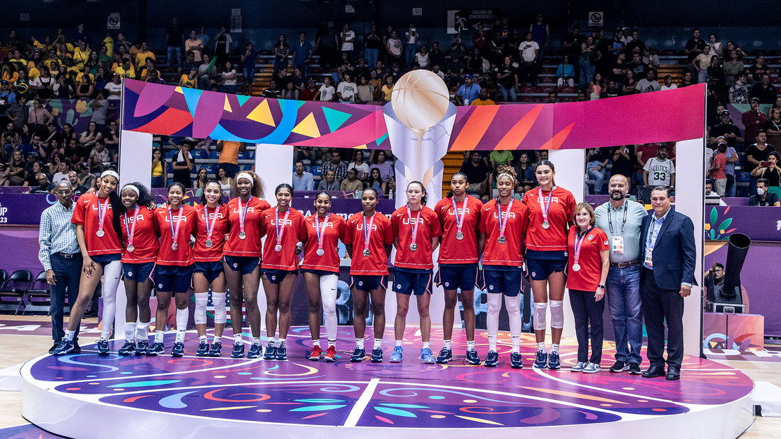 USA Wins Silver Medal at 2023 FIBA Women's AmeriCup USA Basketball