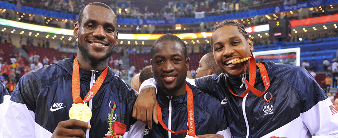 Carmelo Anthony sets U.S. men's Olympic record for points 