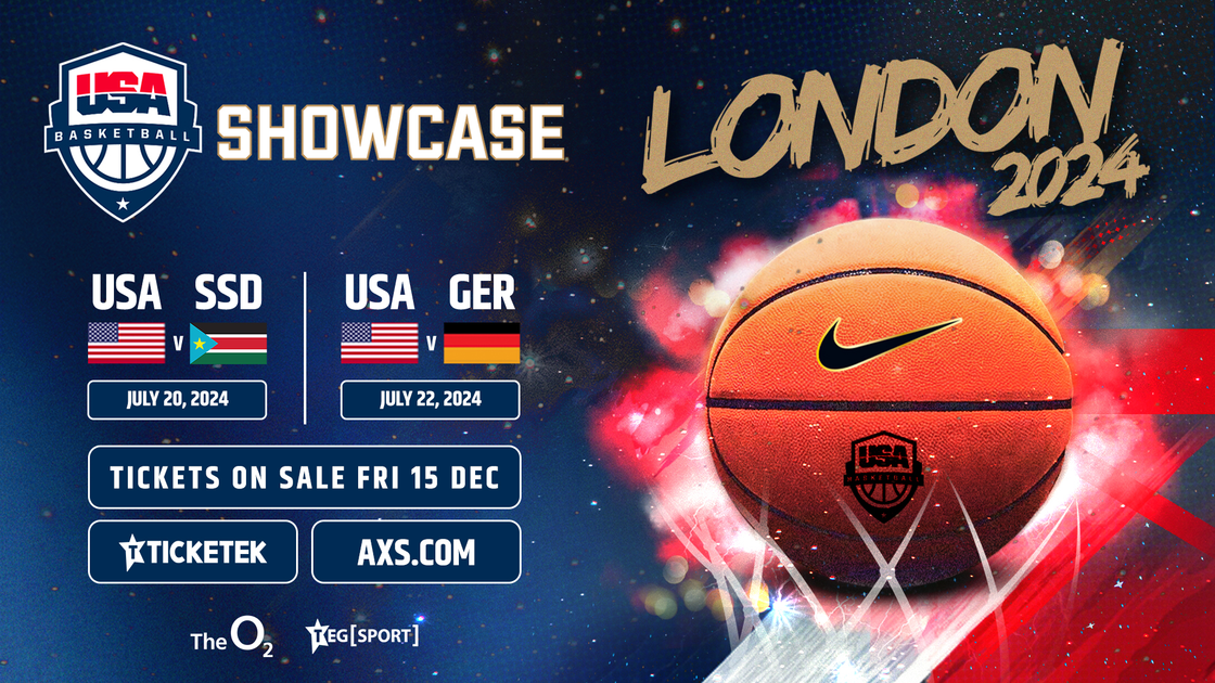 2025 USA Basketball Showcase to Feature USA Men’s National Team Games