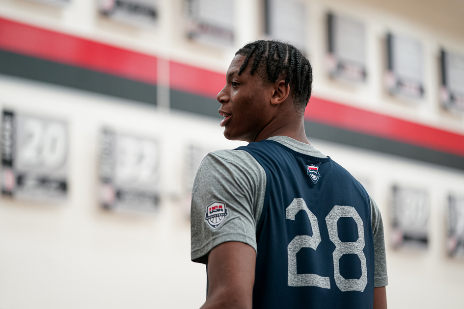 Ace Bailey Brings the Energy While Readying For Nike Hoop Summit - USA ...